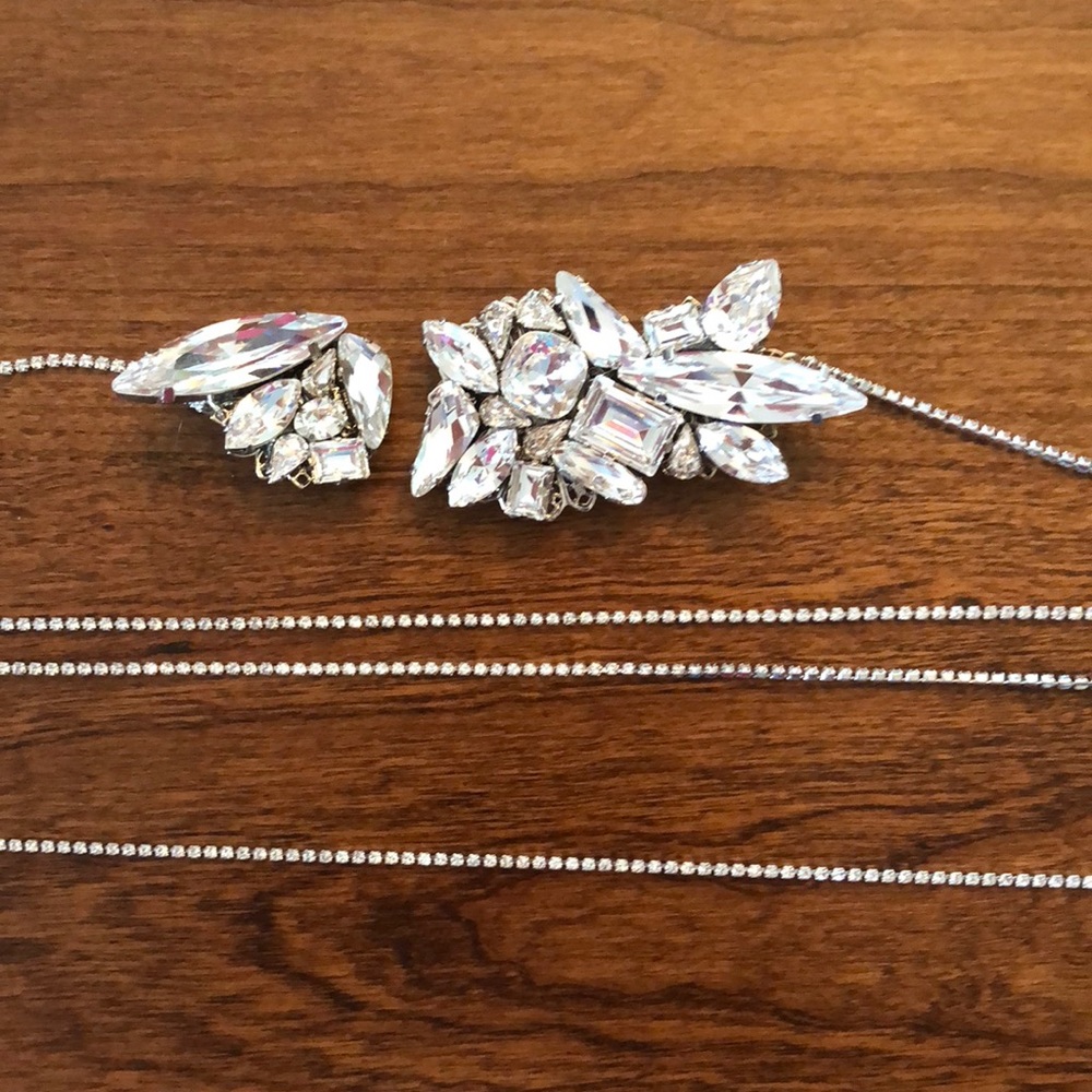 Sara Gabriel Josephine bridal hair piece